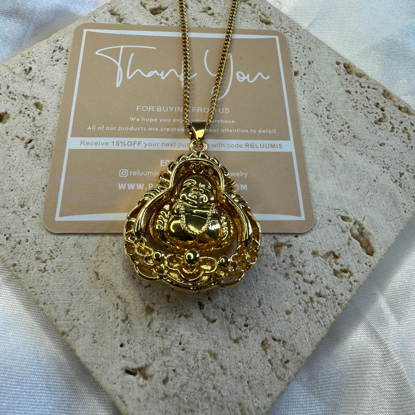 maitreya buddha amulet rotate