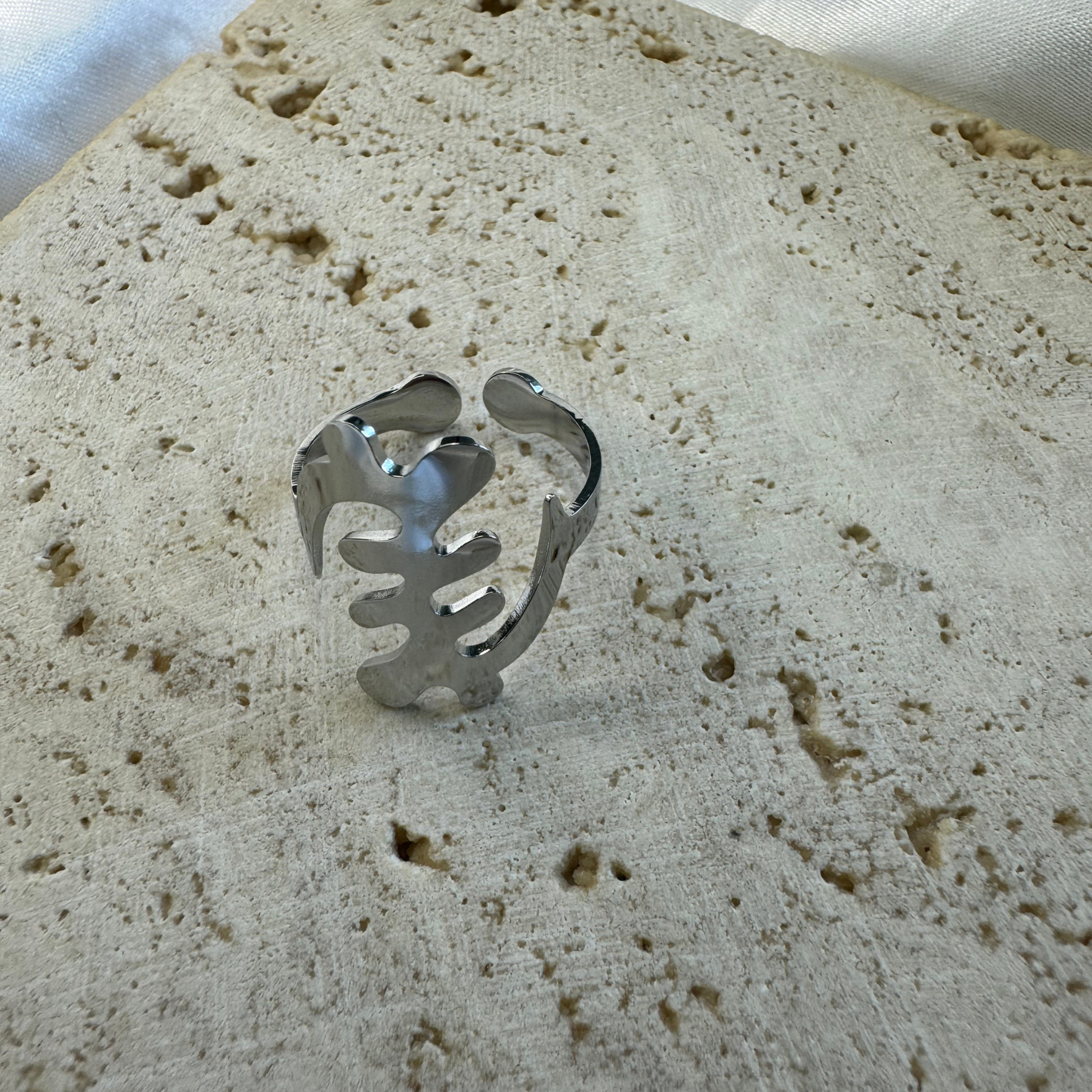 gye nyame symbol ring