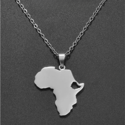 Africa Map - With Ethiopia Small Map